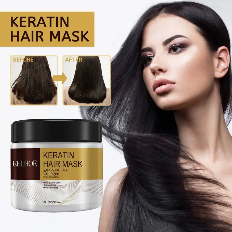 Máscara de Keratina Ly para Cabello Dañado